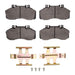 Disc Brake Pad Set Dynamic Friction 1551-1062-01