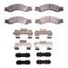 Disc Brake Pad Set Dynamic Friction 1551-1064-01