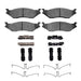 Disc Brake Pad Set Dynamic Friction 1400-1066-01
