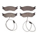 Disc Brake Pad Set Dynamic Friction 1214-1066-10