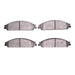Disc Brake Pad Set Dynamic Friction 1551-1070-00