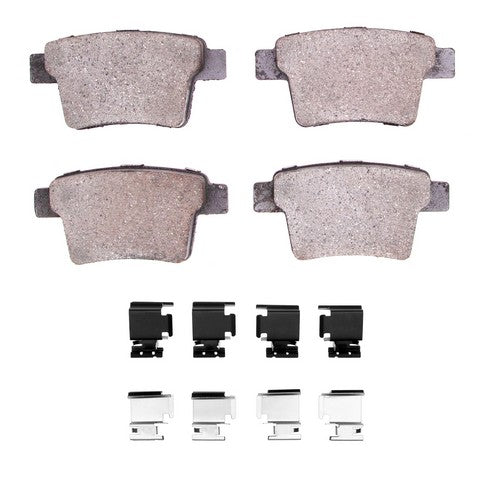 Disc Brake Pad Set Dynamic Friction 1600-1071-01