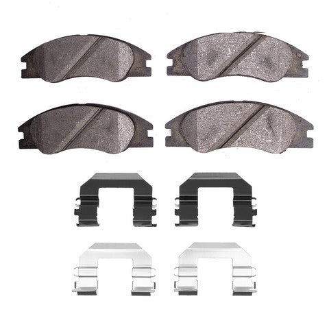 Disc Brake Pad Set Dynamic Friction 1551-1074-01