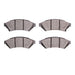Disc Brake Pad Set Dynamic Friction 1552-1075-00