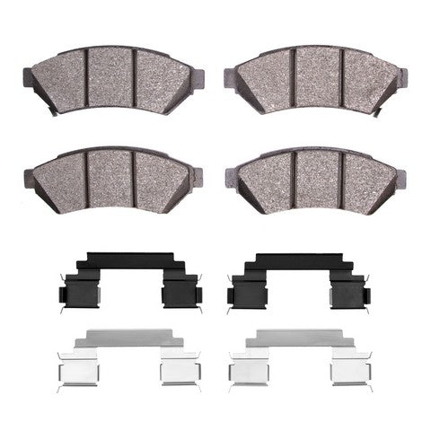 Disc Brake Pad Set Dynamic Friction 1552-1075-01