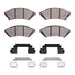 Disc Brake Pad Set Dynamic Friction 1552-1075-01
