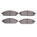 Disc Brake Pad Set Dynamic Friction 1400-1080-00