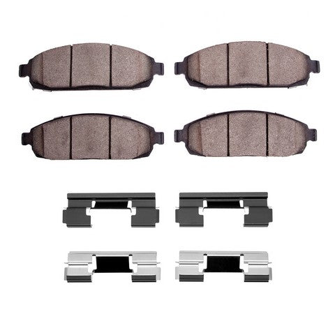 Disc Brake Pad Set Dynamic Friction 1400-1080-01