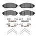Disc Brake Pad Set Dynamic Friction 1551-1094-01