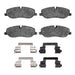 Disc Brake Pad Set Dynamic Friction 1600-1098-01