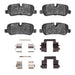 Disc Brake Pad Set Dynamic Friction 1600-1099-01