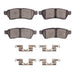 Disc Brake Pad Set Dynamic Friction 1551-1100-01