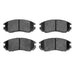 Disc Brake Pad Set Dynamic Friction 1115-1104-00