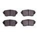 Disc Brake Pad Set Dynamic Friction 1551-1105-00