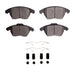 Disc Brake Pad Set Dynamic Friction 1600-1107-01
