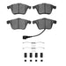 Disc Brake Pad Set Dynamic Friction 1115-1111-01