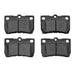 Disc Brake Pad Set Dynamic Friction 1115-1113-00