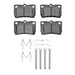Disc Brake Pad Dynamic Friction 1310-1113-02