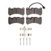 Disc Brake Pad Set Dynamic Friction 1551-1116-11