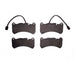 Disc Brake Pad Set Dynamic Friction 1551-1116-20