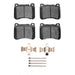 Disc Brake Pad Dynamic Friction 1115-1121-01