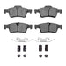 Disc Brake Pad Set Dynamic Friction 1551-1122-01