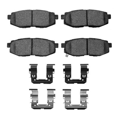 Disc Brake Pad Set Dynamic Friction 1551-1124-01