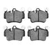 Disc Brake Pad Set Dynamic Friction 1551-1135-00