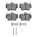 Disc Brake Pad Set Dynamic Friction 1551-1135-01