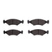 Disc Brake Pad Set Dynamic Friction 1310-1140-00