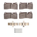 Disc Brake Pad Set Dynamic Friction 1551-1155-21