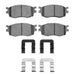 Disc Brake Pad Dynamic Friction 1310-1156-01