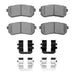Disc Brake Pad Dynamic Friction 1311-1157-01