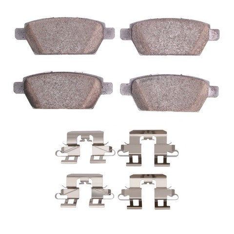 Disc Brake Pad Set Dynamic Friction 1551-1161-01
