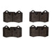 Disc Brake Pad Set Dynamic Friction 1551-1166-10