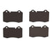 Disc Brake Pad Set Dynamic Friction 1551-1166-10