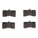 Disc Brake Pad Set Dynamic Friction 1551-1168-00