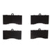 Disc Brake Pad Set Dynamic Friction 1551-1168-00