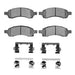 Disc Brake Pad Set Dynamic Friction 1551-1169-01