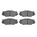 Disc Brake Pad Set Dynamic Friction 1115-1178-00