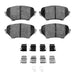 Disc Brake Pad Set Dynamic Friction 1115-1179-01