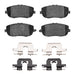 Disc Brake Pad Set Dynamic Friction 1115-1180-01