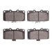 Disc Brake Pad Set Dynamic Friction 1551-1182-00