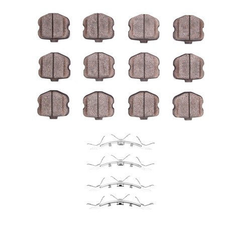 Disc Brake Pad Set Dynamic Friction 1551-1185-01