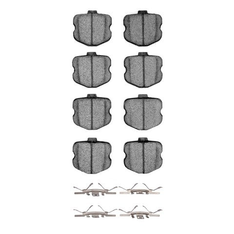 Disc Brake Pad Set Dynamic Friction 1115-1185-11