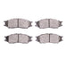 Disc Brake Pad Set Dynamic Friction 1310-1193-00
