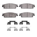 Disc Brake Pad Set Dynamic Friction 1551-1194-01
