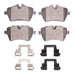 Disc Brake Pad Set Dynamic Friction 1552-1204-01