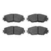 Disc Brake Pad Set Dynamic Friction 1551-1210-00