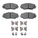 Disc Brake Pad Set Dynamic Friction 1115-1210-01